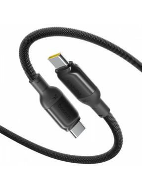 Кабель синхронізації Baseus PicoGo Type-C to Type-C 240W 2m Black (E0423301)