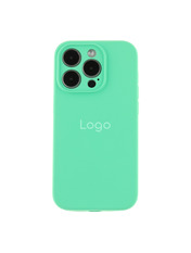 Чохол Silicone Case Full Size with Frame для Apple iPhone 14 Pro Max Spearmint Spearmint (6948102753)