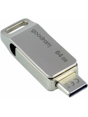 USB накопичувач Goodram ODA3 Metal 64 ГБ USB 3.2 64GB Metal (ODA3-0640S0R11)