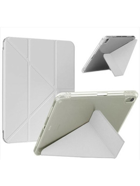 Чохол BeCover Ultra Slim Origami Transparent iPad 11 2025 (A16) / 10.9 2024 / 2022 Gray (712939)