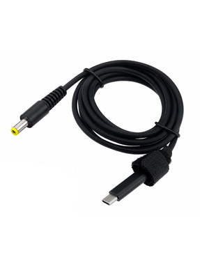 Кабель живлення ArmorStandart Type-C to DC 5.5*2.5mm 1m 90° Black (ARM91553)
