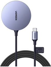 Бездротовий зарядний пристрій Ugreen CD245 Grey 15 Grey  30233