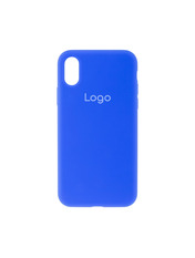 Чохол Silicone Case Full Size (AA) для Apple iPhone X/XS Shiny Blue Shiny Blue (6947815230)
