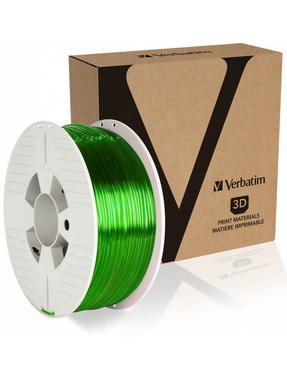 Філамент Verbatim PETG 2,85mm 1kg Transparent Green (55065)