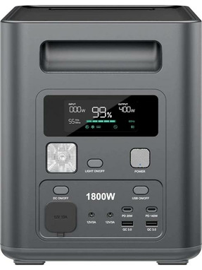 Зарядна станція Aferiy P180 Pro 1800W (1024Wh) Gray