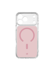 Чохол ArmorStandart Clear Hybrid MagCase для Apple iPhone 17 Pro Max Pink Pink (6925710384)