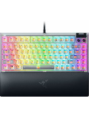 Клавіатура Razer BlackWidow V4 75 83key Phantom White Orange Gen-3 (RZ03-05003500-R3M1) Phantom White