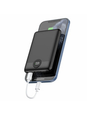 Павербанк VEGER S11 LCD Display 1xUSB-C + 1xUSB-A 22.5 10000 Black 22,5W 10000mAh Black (W1140)