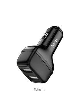 Автомобільний зарядний пристрій Hoco Z36 24W 2 USB-A White