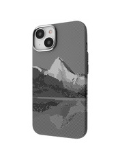 Чохол Proove Gleam Case with Magnetic Ring для Apple iPhone 15 Silver Peak Silver Peak (PCGCIP150069)