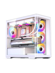 Корпус JONSBO D300 Mini-Tower White (D300 White)