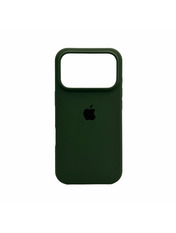 Чохол Silicone Full Case Open Cam для Apple iPhone 17 Pro Dark Green Dark Green (6972841053)