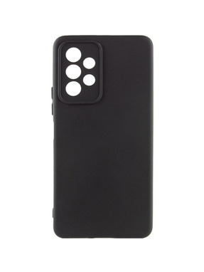 Чохол GETMAN Liquid Silk Full Camera для Samsung Galaxy A135 A13 4G Black (6918037245)