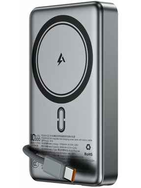 Павербанк ACEFAST M18 2xUSB-C 22,5W 10000mAh Black (6974316284017)