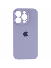 Чохол Silicone Silicone Full Case Camera Protect для Apple iPhone 16 Pro Lavender Grey