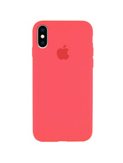 Чохол Silicone Case Full Aquarelle для Apple iPhone X/XS Watermelon Red