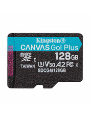 Карта пам'яті Kingston Canvas Go Plus microSDXC 128GB UHS-I U3 UHS-I U3 128 ГБ Ні