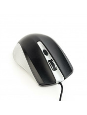 Мишка Gembird MUS-4B-01 Black/Silver Black/Silver (MUS-4B-01-SB)