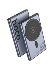 Павербанк Hoco Q32 Bird 1xUSB-C + 1xUSB-A 20W 5000mAh Metal Grey