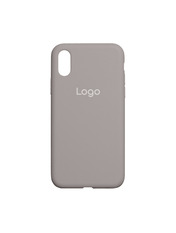 Чохол Silicone Case Full Size (AA) для Apple iPhone XS Max Pebble Pebble (6983145720)
