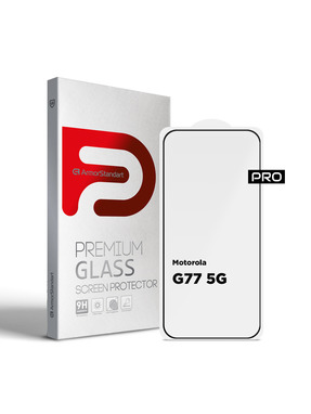 ArmorStandart Pro для Motorola G77 глянсове (ARM91001) Black