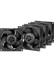 Корпусний вентилятор Arctic S8038-10K (4-PACK) Black (ACFAN00291A) Black
