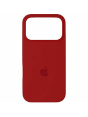 Чохол Silicone Case Full Aquarelle для iPhone 17 Berry Red