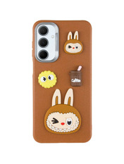Чохол Leather Toys для Samsung Galaxy A26 A266 Brown Brown (6973810524)