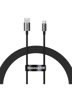 Кабель синхронізації Baseus Superior USB to Type-C 100W 1,5m Black (P10320102114-01)