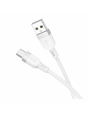 Кабель синхронізації Hoco X109 Silicone USB to Type-C White 1 1m White