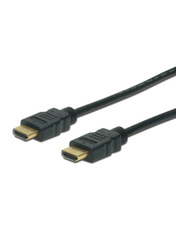 Кабель передачі відео Digitus v.1.4 HDMI (M) to HDMI (M) 3 3m Black
