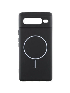 Чохол Silicone Cover Lakshmi Full Camera (AA) with MagFit для Google Pixel 7 Pro Black (6984072513)