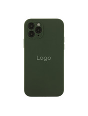 Чохол Silicone Case Square Full Camera для Apple iPhone 11 Pro Dark Green Dark Green (6953820174)