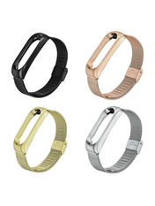 BeCover Metal Mi Band 5/6/7 Чорний Black (705146)