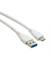 Кабель синхронізації ExtraDigital USB to Type-C Ні White 1 1m White (KBU1673)