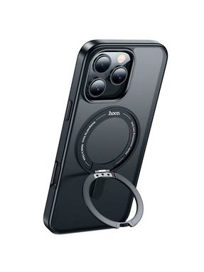 Чохол Hoco Rotating magnetic для Apple iPhone 16 Pro Black (6937810254)