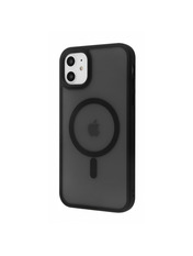 Чохол Wave Matte Insane Case with Magnetic Ring для Apple iPhone 11 Black (6938152740)