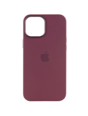 Чохол Silicone case with Magsafe and Animation для Apple iPhone 12/12 Pro Plum