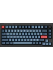 Клавіатура Keychron V1 Max 84 Key Black Gateron Jupiter Red (V1MD1_KEYCHRON) Black