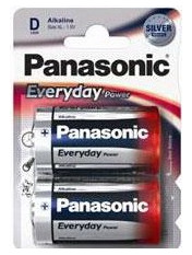 Батарейка Panasonic Everyday Power D (R20, LR20) Alkaline 2шт (LR20REE/2BR)