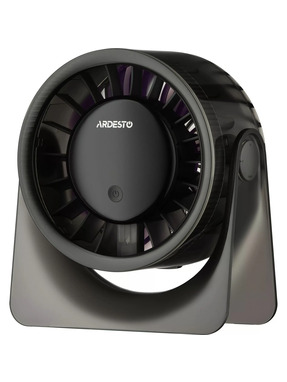 Вентилятор настільний Ardesto OneBreeze FT-M95B Gray