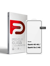 Захисне скло ArmorStandart Pro для Tecno Spark 40 4G / Spark Go 2 4G глянсове (ARM87297)