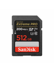 Карта пам'яті SanDisk Extreme Pro 512 ГБ Ні UHS-I U3 microSDXC 512GB UHS-I U3 (SDSDXXD-512G-GN4IN)