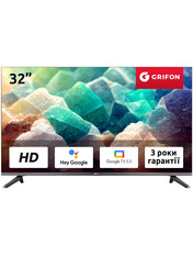 Телевізор Grifon Diva DV32HSB2 Black 32" Так 1366x768 32" Smart TV Black (DV32HSB2)