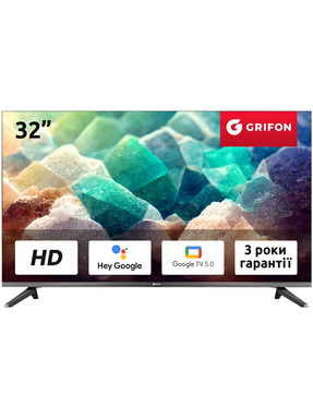 Телевізор Grifon Diva DV32HSB2 32" Smart TV Black (DV32HSB2)
