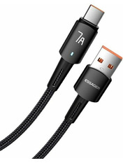 Кабель синхронізації Essager Sunset USB to Type-C Black 1 Ні 100W 1m Black (EXC7A-CG01-P)