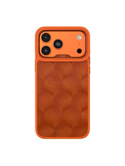 Чохол Kajsa Splendid Collection 3D Cube Pattern with MagSafe Plus O-Ring для Apple iPhone 7+/8+ Orange Orange (6902184573)
