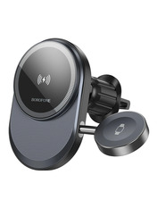 Автомобільний тримач Borofone BH219 Решітка Black