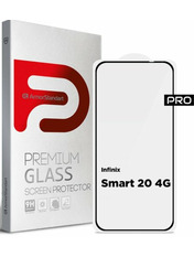 Захисне скло ArmorStandart Pro для Infinix Smart 20 4G BOX Глянсова глянсове (ARM90607) Black
