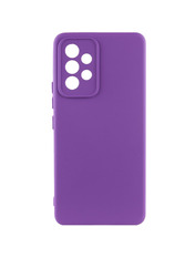 Чохол GETMAN Liquid Silk Full Camera для Samsung Galaxy A536 A53 Purple Purple (6937182450)